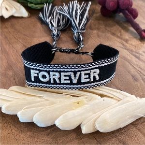 Modern Boho Woven Graphic Bracelet